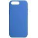 Силиконовый чехол Silk Full Protective для iPhone 7 plus / 8 plus (5.5") Capri Blue 777-10875 фото