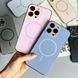 Чехол Matte TPU Soft Touch Magnetic для iPhone 12 Blue 214-02209 фото 7