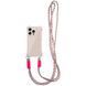 Чехол с шнурком TPU CrossBody with straps для iPhone 16 (6.1") Antique White 555-00447 фото 1