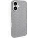 Чехол TPU Weaving для iPhone 16 (6.1") Grey 555-00328 фото 1