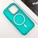 Чехол TPU+PC Lily with MagSafe для Apple iPhone 13 Pro (6.1") Green 214-03622 фото 4