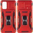 Ударопрочный чехол Camshield Army Ring для Xiaomi Poco F5 / Note 12 Turbo Red 777-05064 фото