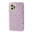 Чехол Fluffy Love Case для iPhone 12 Pro Max Purple 208-03719 фото