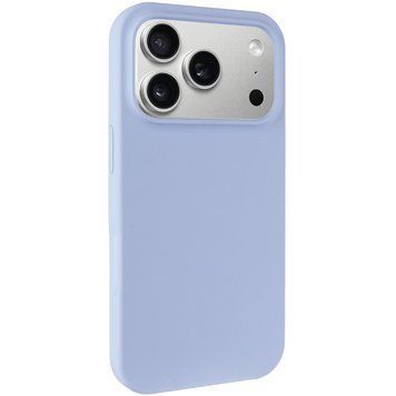 Силиконовый чехол Silk Full Protective для iPhone 17 Pro (6.3") Lilac Blue 777-10011 фото