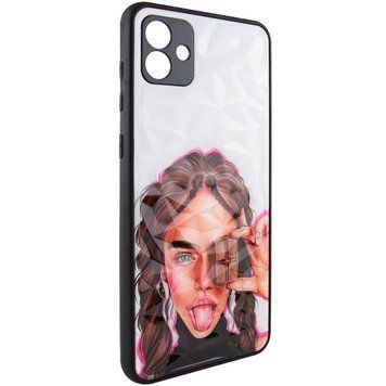 TPU+PC чехол Prisma Ladies для Samsung Galaxy A04 Chocolate 777-07229 фото