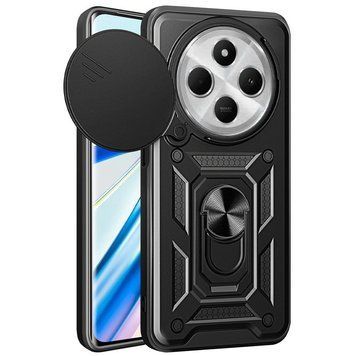 Ударопрочный чехол Camshield Serge Ring для Xiaomi Redmi 14C / A4 / Poco C75 / M7 Black 777-04353 фото