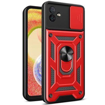 Ударопрочный чехол Camshield Serge Ring для Samsung Galaxy A04 Red 777-04542 фото