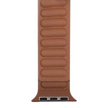 Ремешок Hoco WA23 Original series leather chain magnetic strap для Apple watch 38/40/41mm Brown 212-01812 фото
