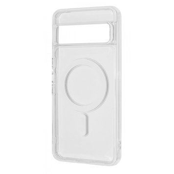 Чехол WAVE Сlear Case (PC+TPU) with Magnetic Ring для Google Pixel 8 Pro Сlear 656-05608 фото