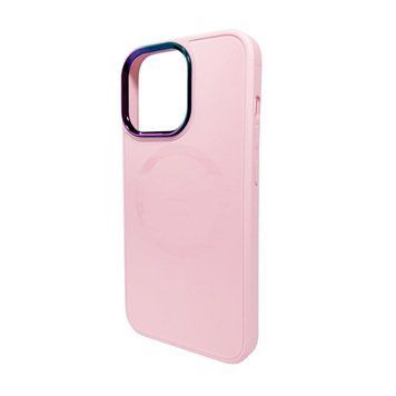 Чохол AG Glass Sapphire MagSafe для iPhone 15 Rose Gold 666-02997 фото