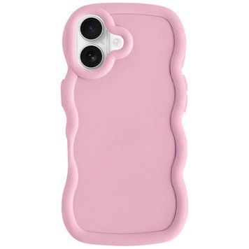 Чехол TPU Ripple для Apple iPhone 16 Plus (6.7") Pink 555-01018 фото