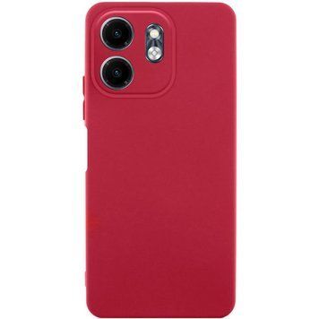 Чохол TPU GETMAN Liquid Silk Full Camera для Xiaomi Redmi 9 Червоний / Dark Red ILSO-00000073800-21 фото