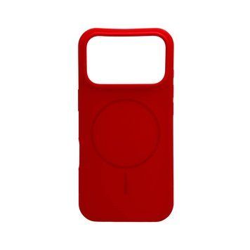 Чехол для смартфона Silicone Case Magnetic для Apple iPhone 17 Pro Red 666-04144 фото