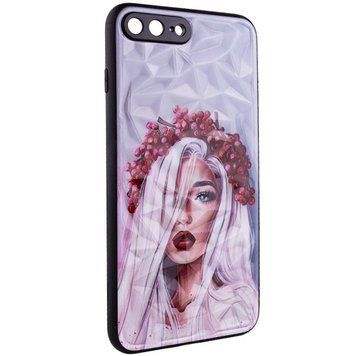 TPU+PC чехол Prisma Ladies для Apple iPhone 7 plus / 8 plus (5.5") Ukrainian Girl 208-06057 фото