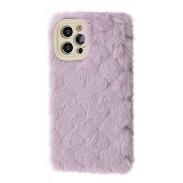 Чохол Fluffy Love Case для iPhone 12 Pro Max Purple 208-03719 фото