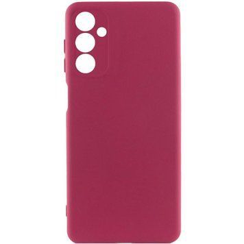 Чехол TPU GETMAN Liquid Silk Full Camera для Samsung Galaxy A04s Бордовый / Marsala ILSO-00000081479-1 фото