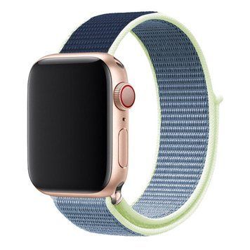 Ремінець для Apple Watch Nylon 38/40/41 mm Yellow Blue 212-02342 фото