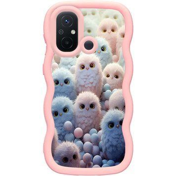 Чохол TPU Cloudy Pictures для Xiaomi Redmi 12C / Poco C55 Owls 555-01264 фото