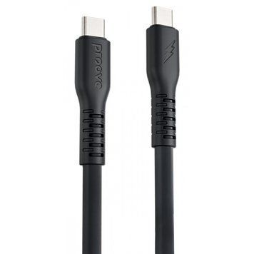 Кабель Proove Eternal Type-C to Type-C 60W (1m) black 656-02573 фото