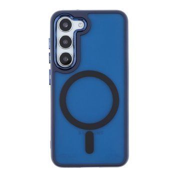 Чохол TPU+PC Space Magnetic Color with Magsafe для Samsung Galaxy S23+ 5G (S916) Dark Blue 214-02169 фото