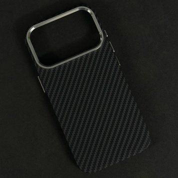 Чохол Elite Carbon Matte BOX Magnetic для iPhone 17 Pro Max Line Black 208-06381 фото