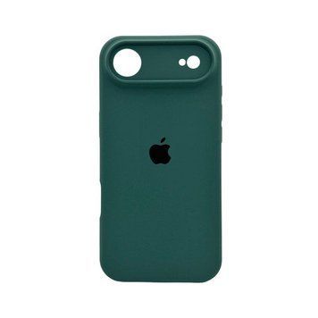 Силіконовий чохол з закритою камерою для iPhone 17 Air Pine Green 666-04398 фото