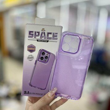 Противоударный чехол для смартфона Space III для Xiaomi Redmi Note 13 Pro 4G/Poco M6 Pro 4G Purple 666-02227 фото