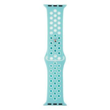 Ремешок для Apple Watch Band Silicone Nike + Protect Case 40/41 mm Turquoise White 212-01944 фото