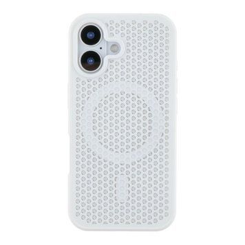 Чохол TPU+PC AeroCool with MagSafe для iPhone 16 White 757-00595 фото