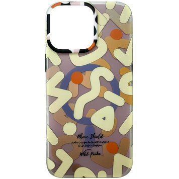 TPU чехол Pastel Chaos with MagSafe для Apple iPhone 16 Pro Max (6.9") Biege 777-08033 фото