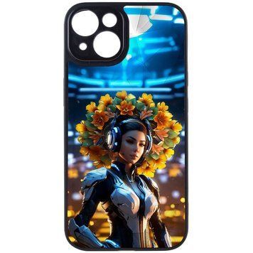 TPU+PC чехол Prisma Ladies для Apple iPhone 13 (6.1") Cyberpunk 208-06006 фото