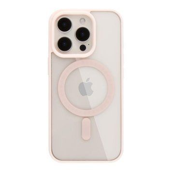 Чехол NEW TPU Color with Magsafe для iPhone 16 Pro Max Pink 214-02557 фото