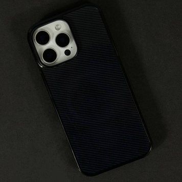 Чехол Gloss Elite Carbonique Magnetic для iPhone 13 Pro Line Black 208-06181 фото