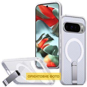 Чохол TPU Breeze with MagSafe stand для Google Pixel 9 Pro XL / 10 Pro XL Transparent 777-08734 фото