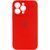 Силиконовый чехол с закрытой камерой для iPhone 13 Pro Red 208-00753 фото