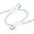 Кабель USB Hoco X104 Source 60W Type-C to Type-C 1m Зелений 209-00337 фото