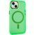Чохол TPU+PC Lily with MagSafe для Apple iPhone 14 (6.1") Neon Green 214-03608 фото