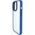 TPU+PC чехол Metal Buttons для Apple iPhone 12 Pro / 12 (6.1") Голубой 777-08356 фото