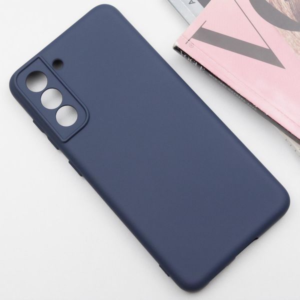 Чехол Silicone Cover Lakshmi Full Camera для Samsung Galaxy S22+ Midnight Blue 777-07020 фото