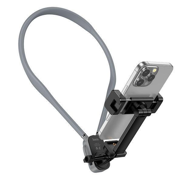 Крепление для телефона на шею HOCO K30 Campo neck-hanging holder Black Gray 6942007664639 фото