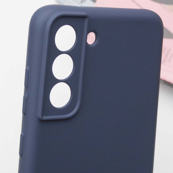 Чехол Silicone Cover Lakshmi Full Camera для Samsung Galaxy S22+ Midnight Blue 777-07020 фото