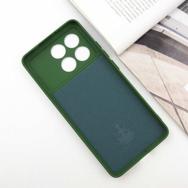 Чохол Silicone Cover Lakshmi Full Camera для Xiaomi Poco X6 / Note 13 Pro 5G Dark green 777-07070 фото