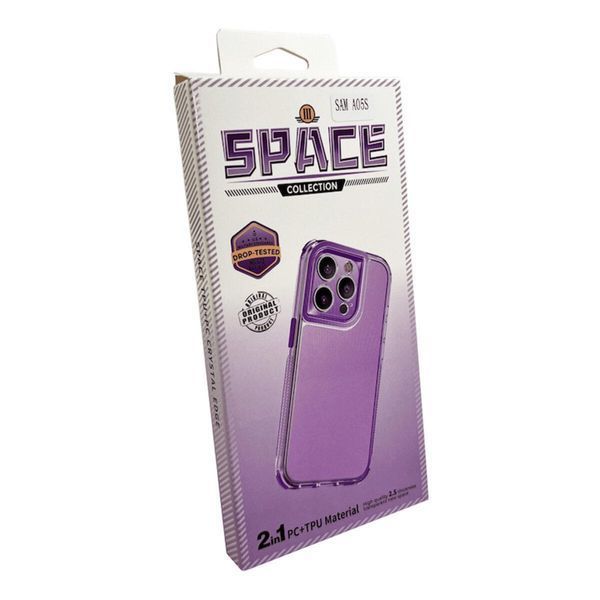 Протиударний чохол для смартфона Space III для Samsung Galaxy A25 Purple 666-02079 фото