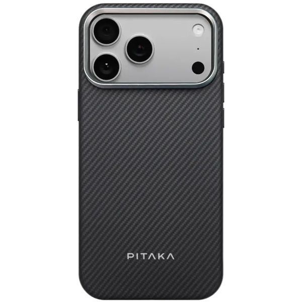Чохол PC PITAKA with MagSafe для Apple iPhone 17 Pro Max (6.9") Black 656-08399 фото