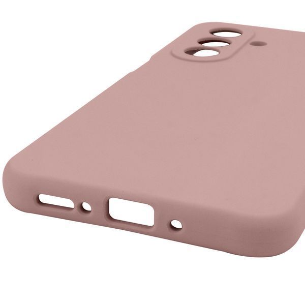 Чохол Silicone Cover Lakshmi Full Camera для Samsung Galaxy A18 / A17 Рожевий / Pink Sand ILSO-00000080262-5 фото