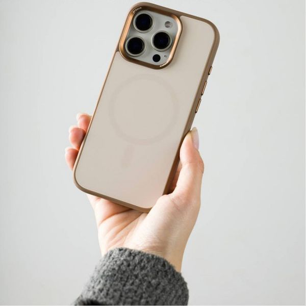 Чехол Proove Sapphire Case with Magnetic Ring iPhone 15 Pro Max Natural Titanium 656-05117 фото