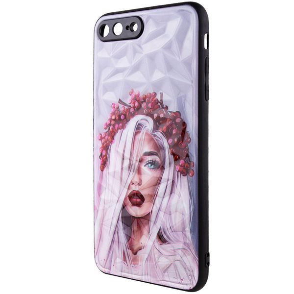 TPU+PC чохол Prisma Ladies для Apple iPhone 7 plus / 8 plus (5.5") Ukrainian Girl 208-06057 фото
