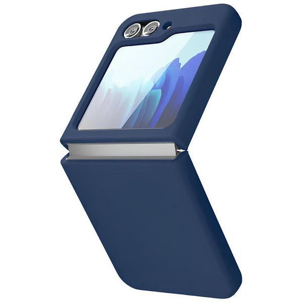 Чохол Foldables Silicone Cover Lakshmi для Samsung Galaxy Z Flip6 / Flip7 FE Midnight blue 555-03160 фото