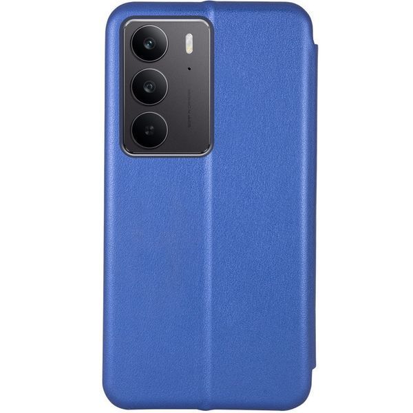 Кожаный чехол-книжка Classy для Realme C75 / C75x Blue 777-05264 фото