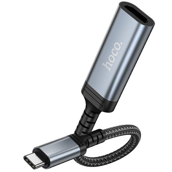 Перехідник Hoco UA43A Type-C to HDTV (0.2m) Metal gray ILSO-00000086511-1 фото